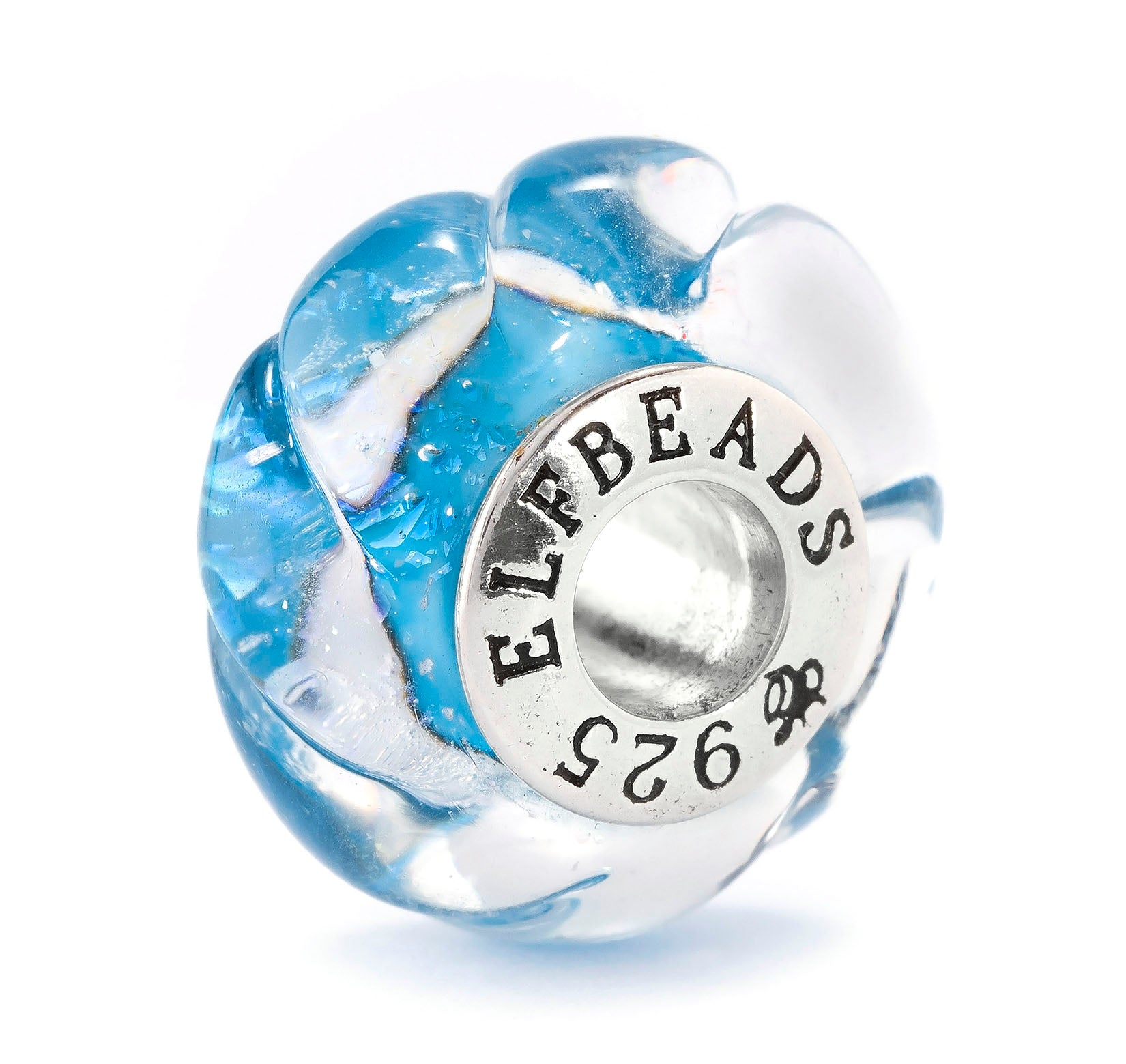 Shimmering Seafoam Waves