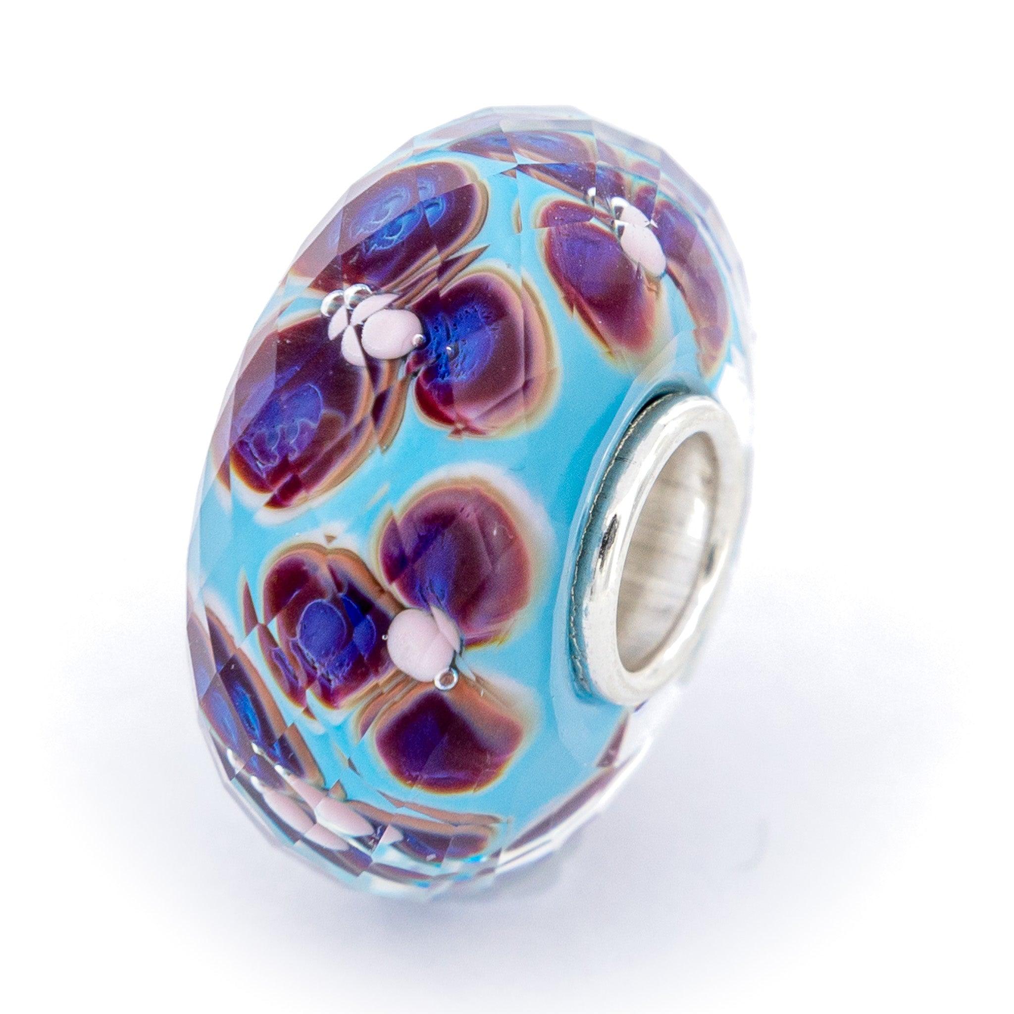 Aqua Fieldstone Fractal - Elfbeads US