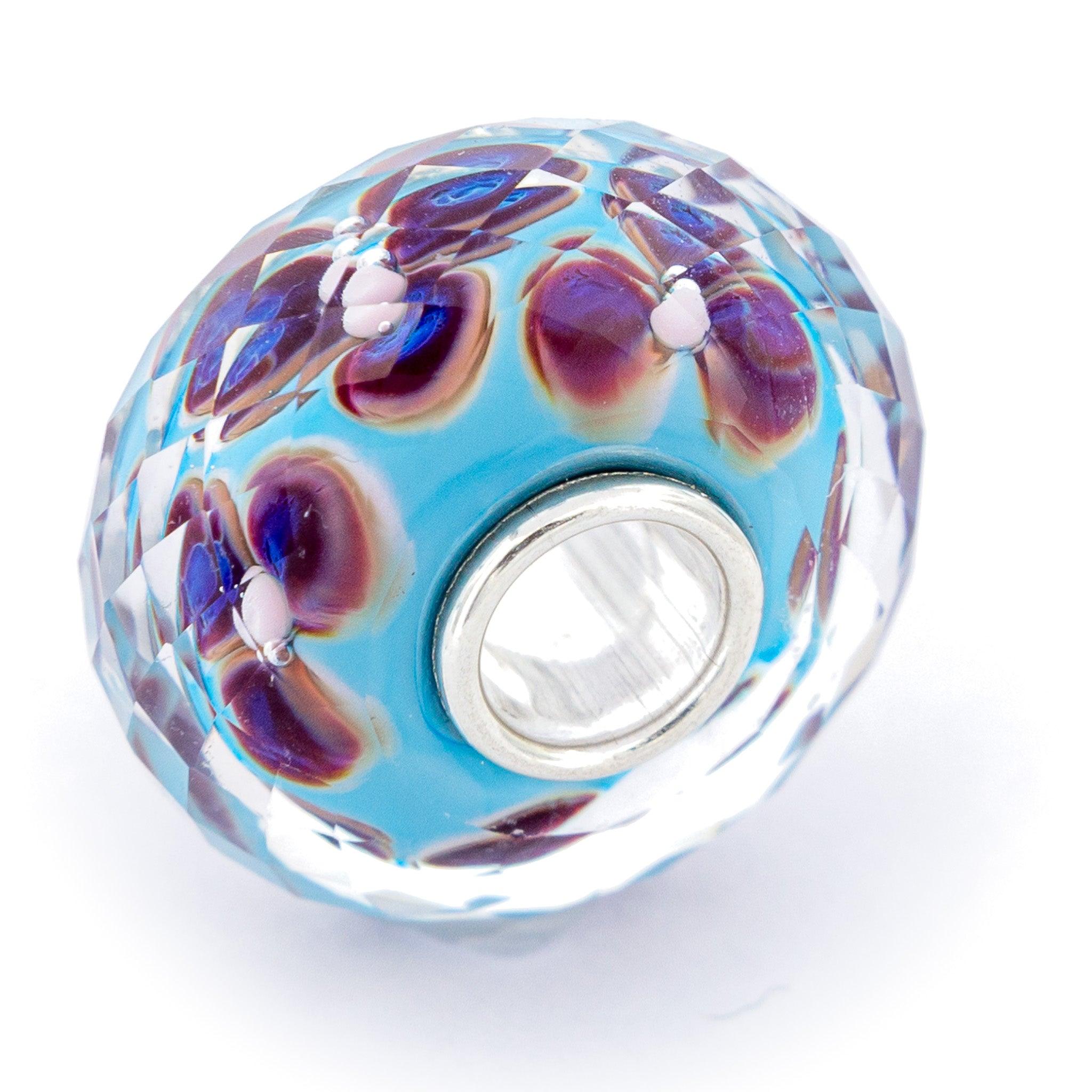 Aqua Fieldstone Fractal - Elfbeads US