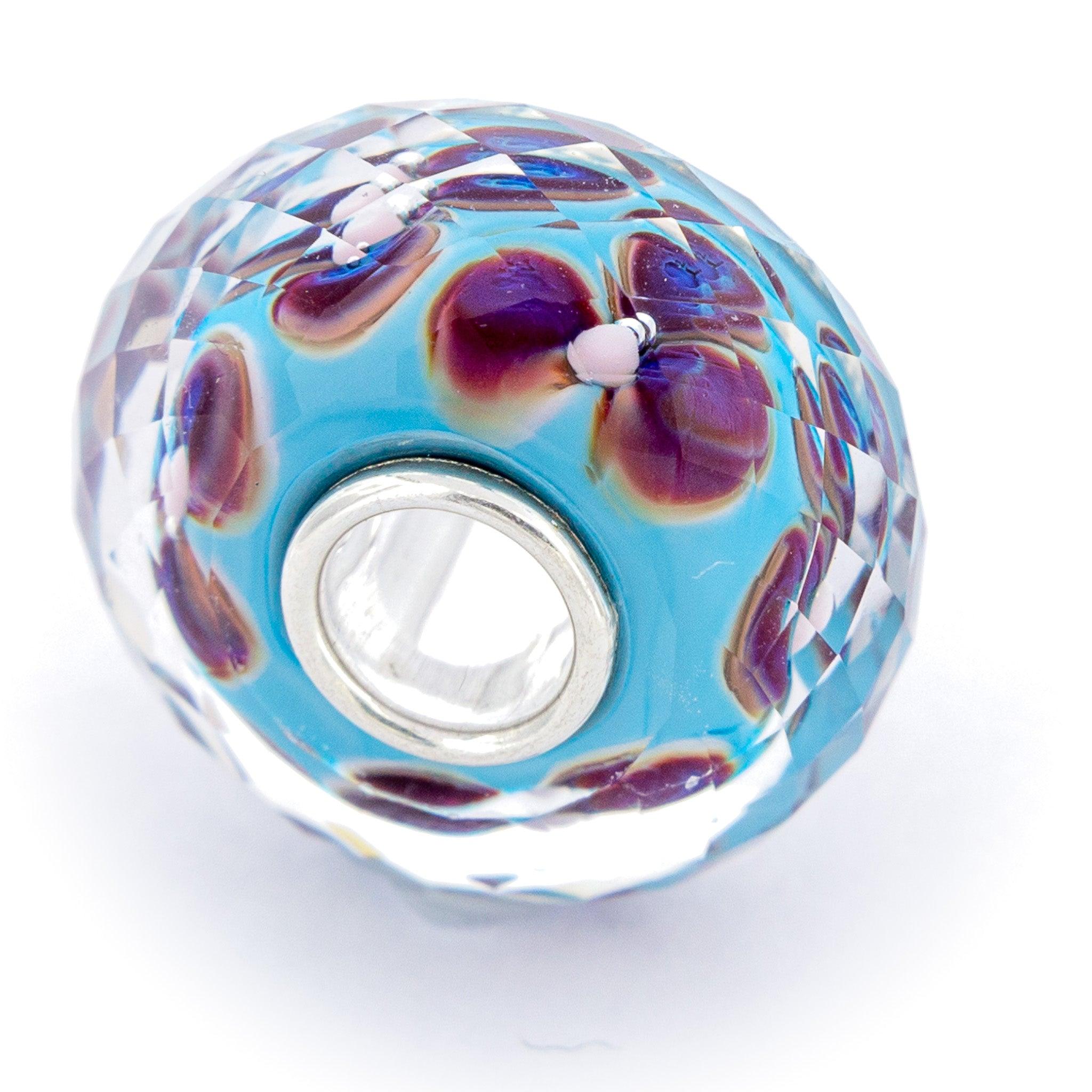 Aqua Fieldstone Fractal - Elfbeads US