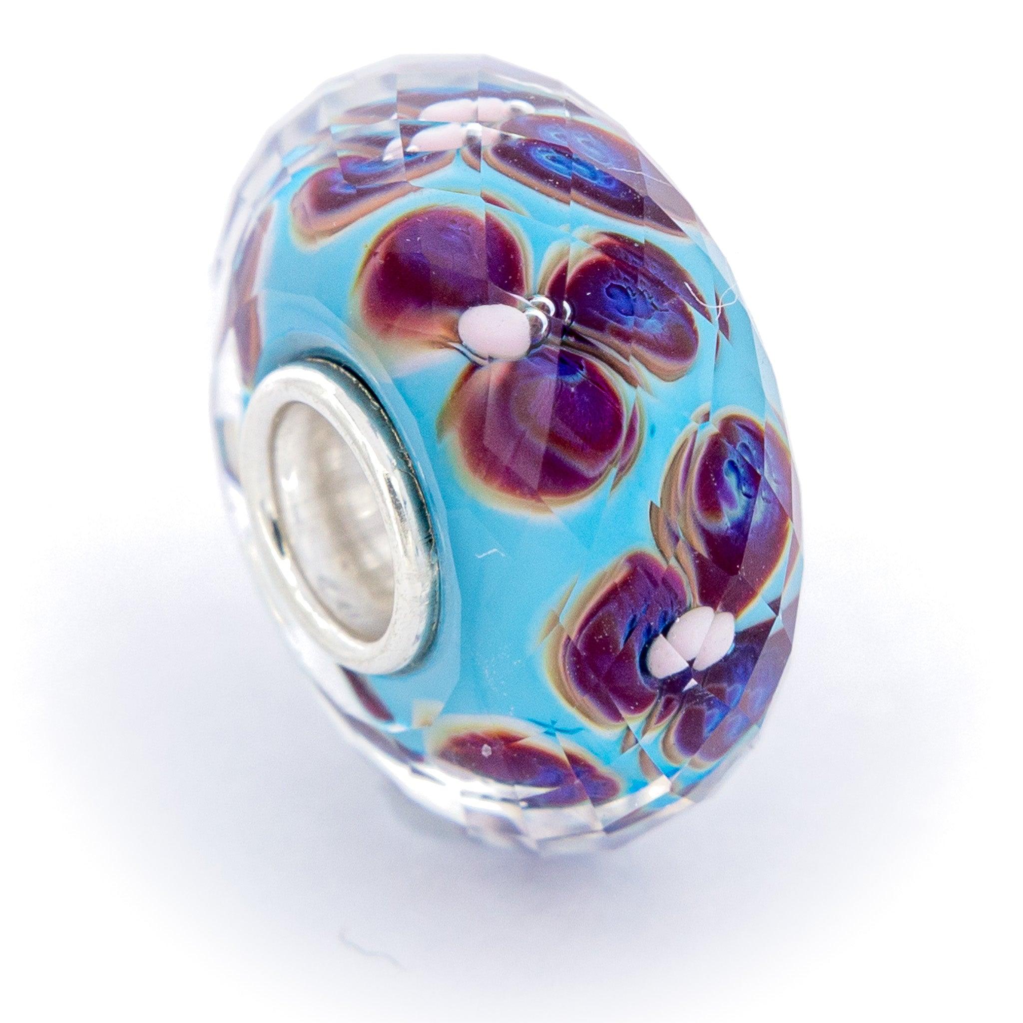 Aqua Fieldstone Fractal - Elfbeads US