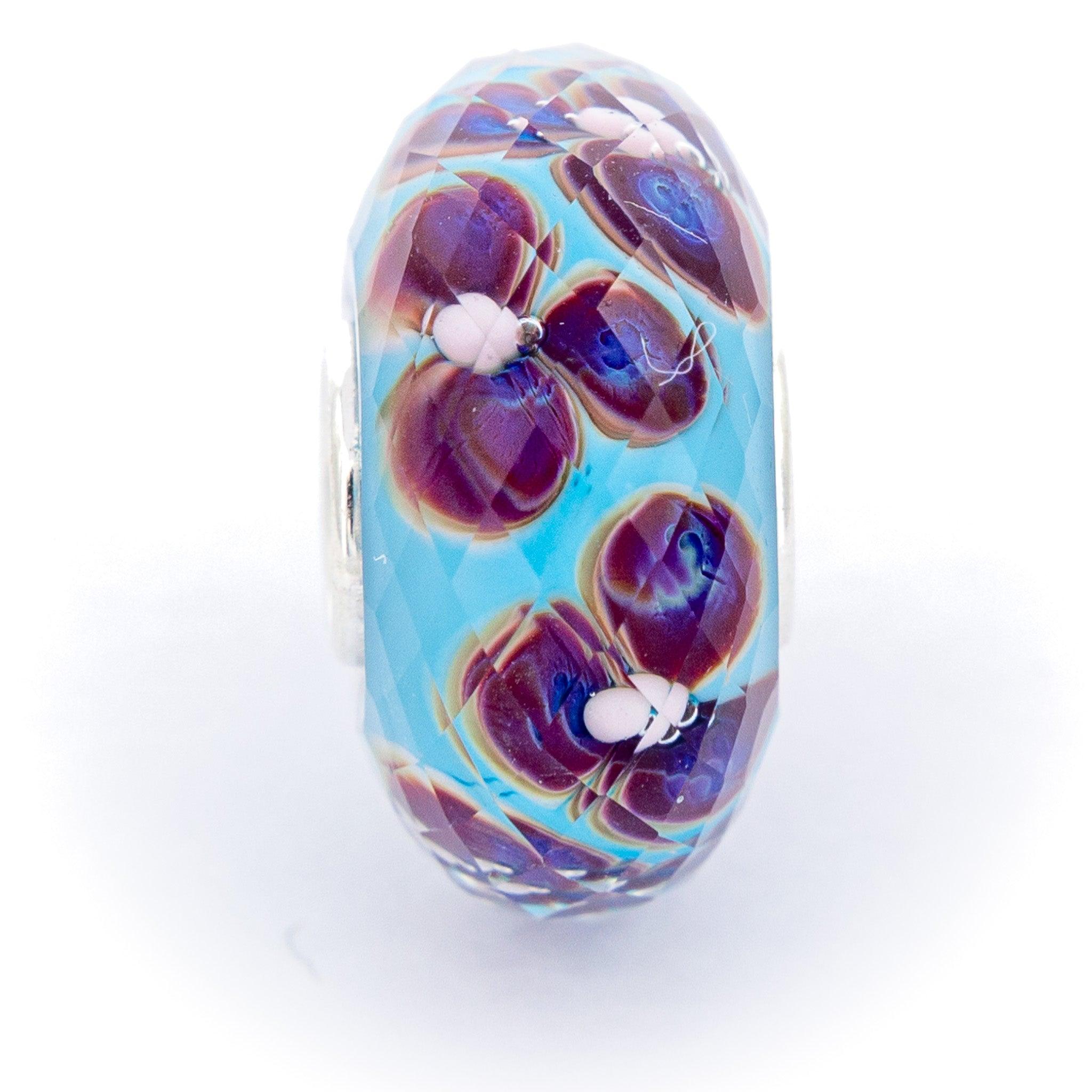 Aqua Fieldstone Fractal - Elfbeads US