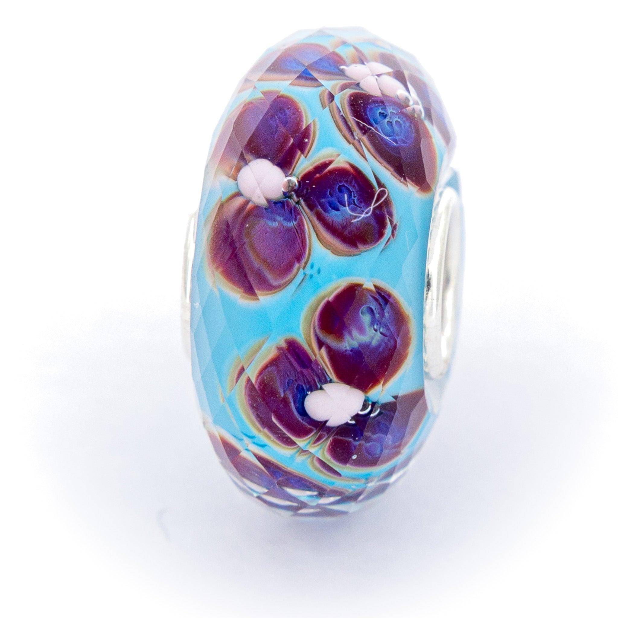 Aqua Fieldstone Fractal - Elfbeads US