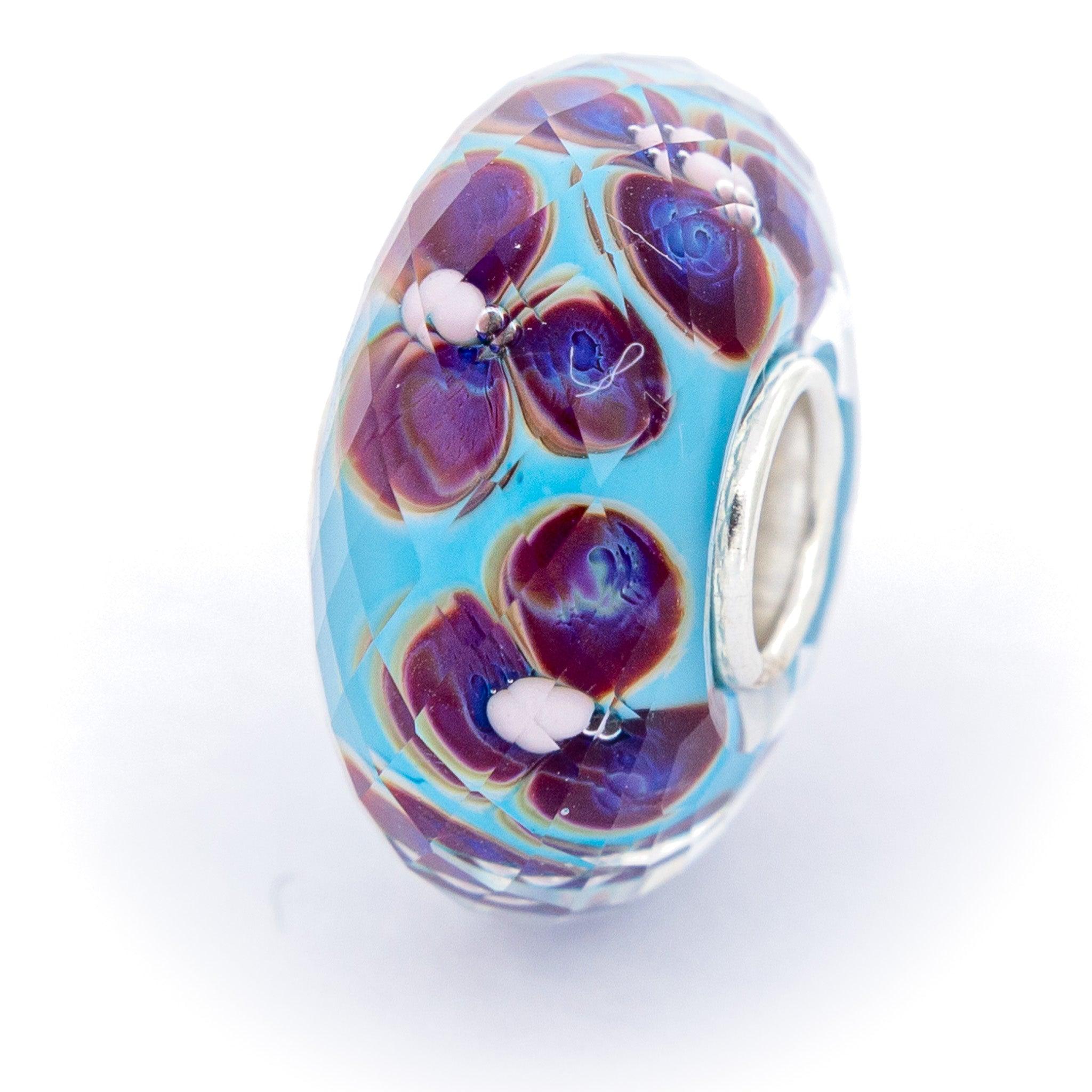 Aqua Fieldstone Fractal - Elfbeads US