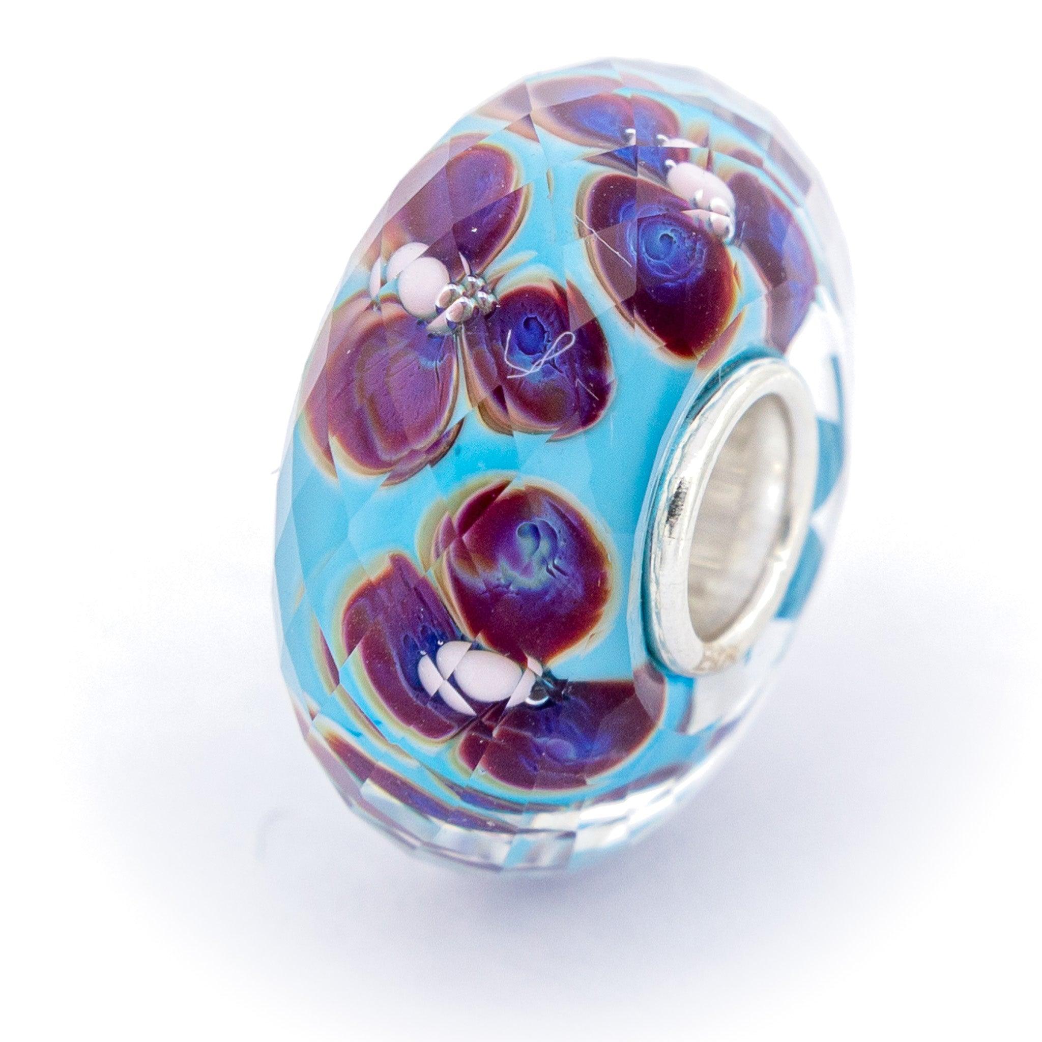Aqua Fieldstone Fractal - Elfbeads US