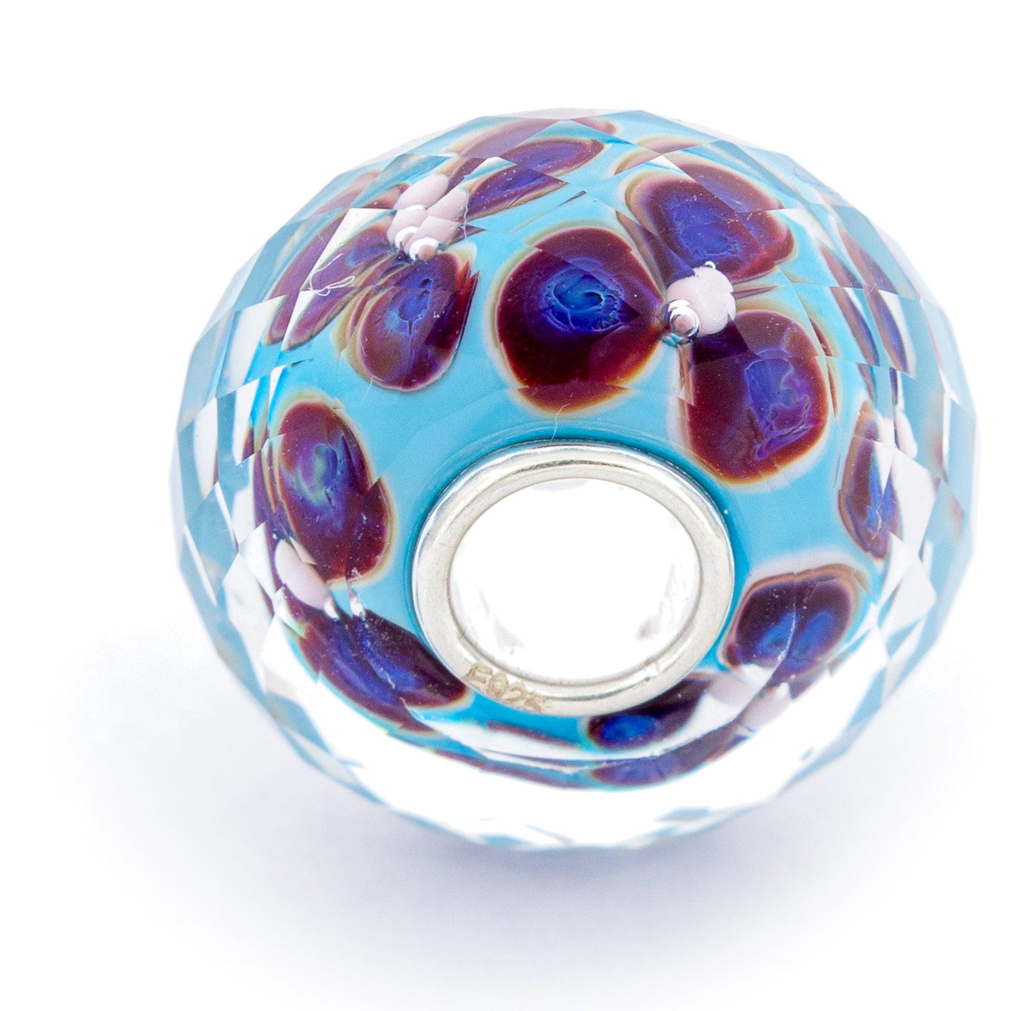 Aqua Fieldstone Fractal - Elfbeads US