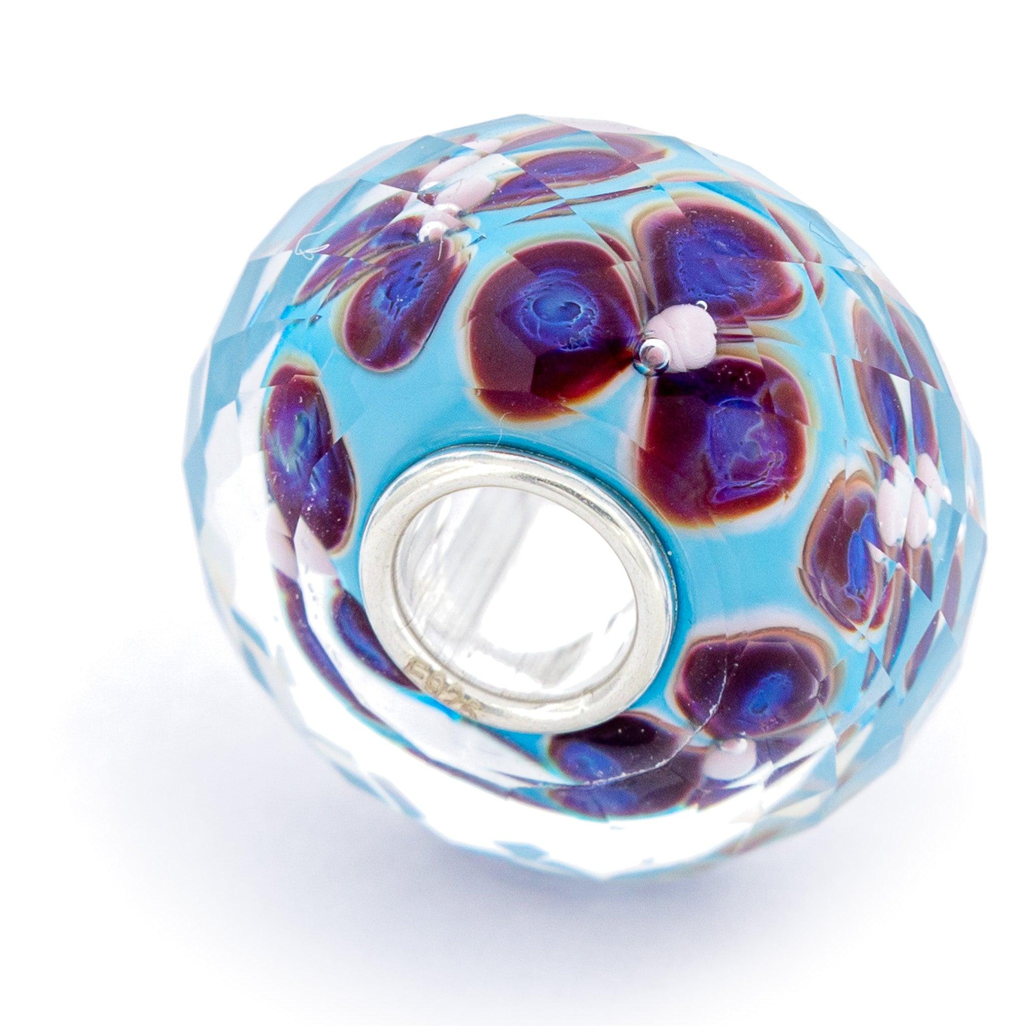 Aqua Fieldstone Fractal - Elfbeads US