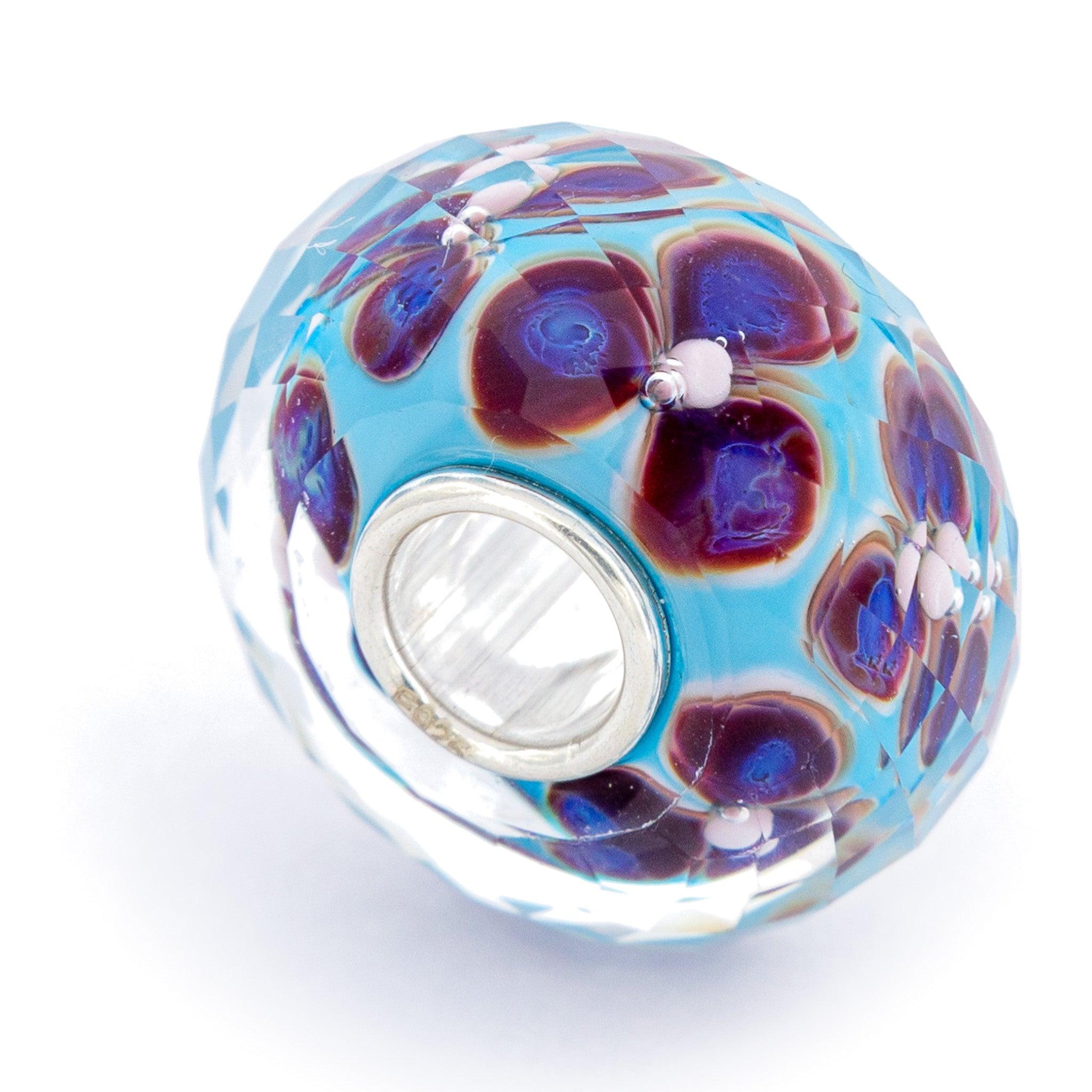 Aqua Fieldstone Fractal - Elfbeads US
