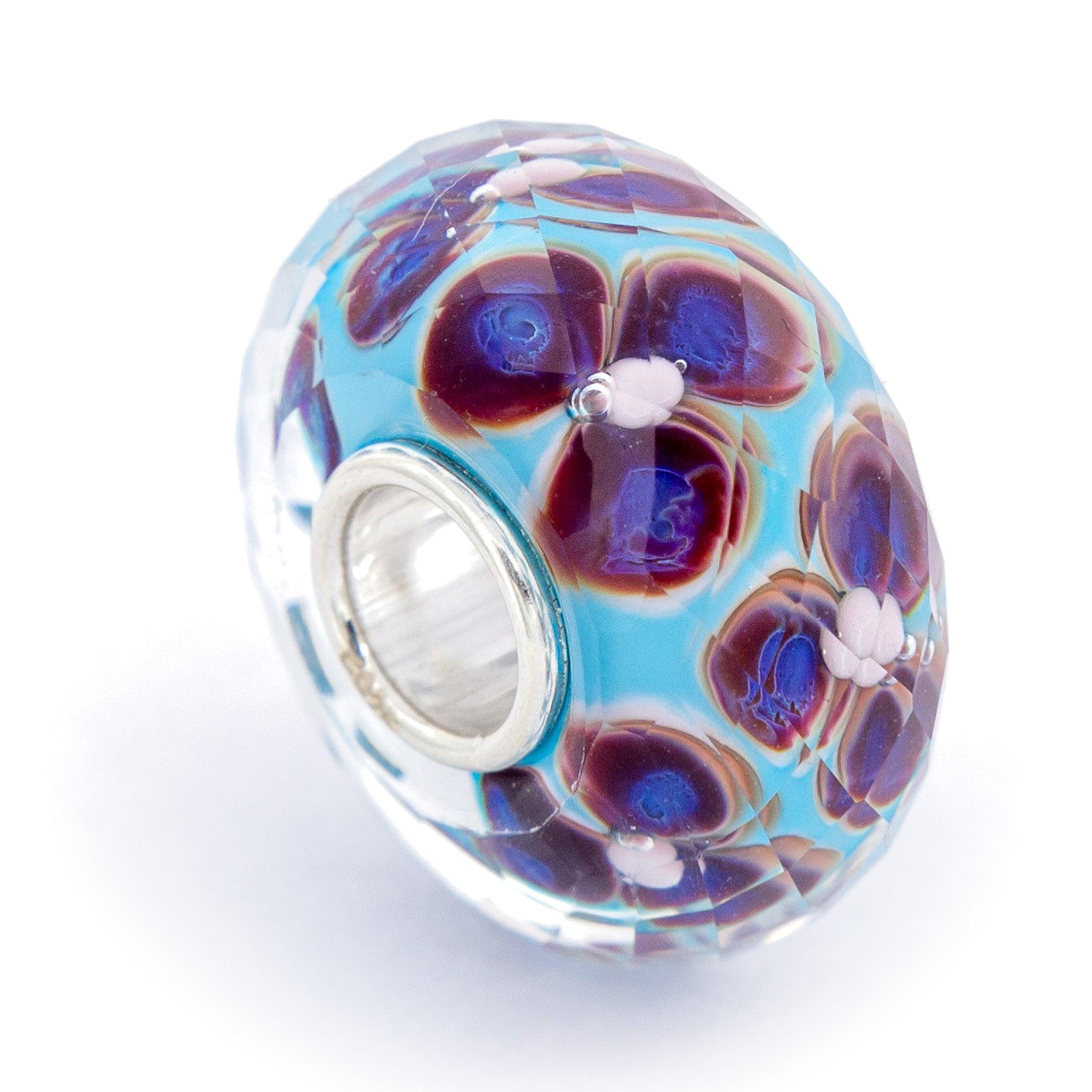 Aqua Fieldstone Fractal - Elfbeads US