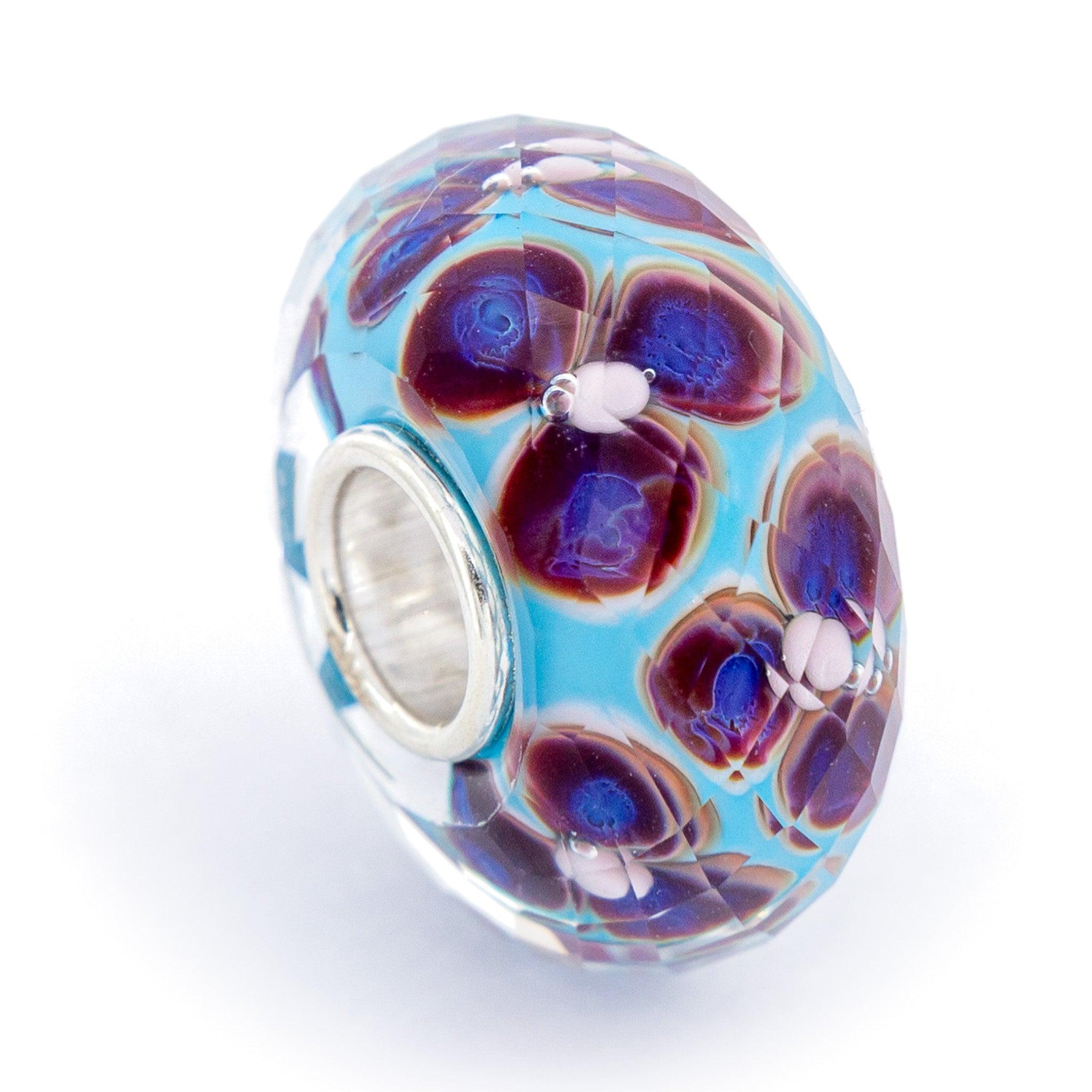 Aqua Fieldstone Fractal - Elfbeads US