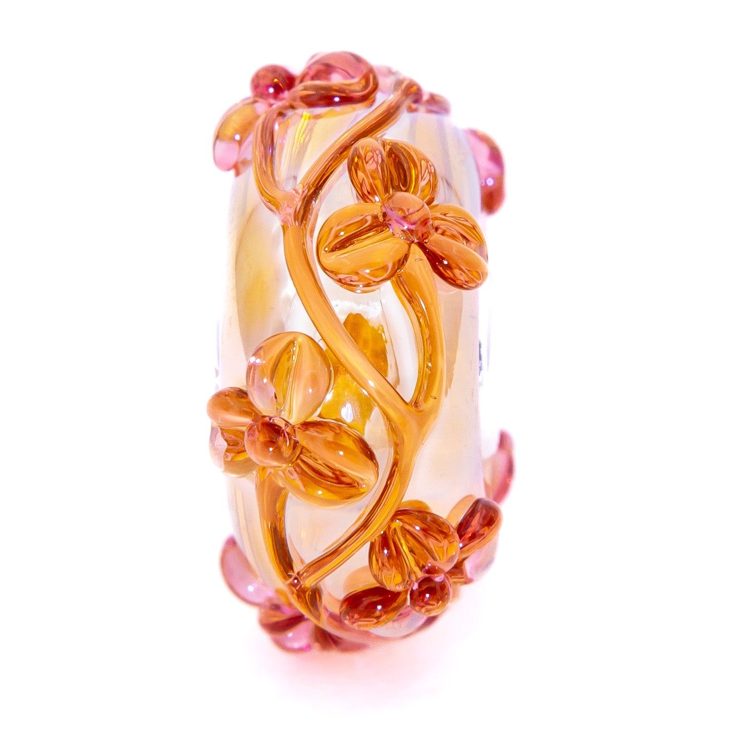 Gold Oil Light Mauve Flowertwig