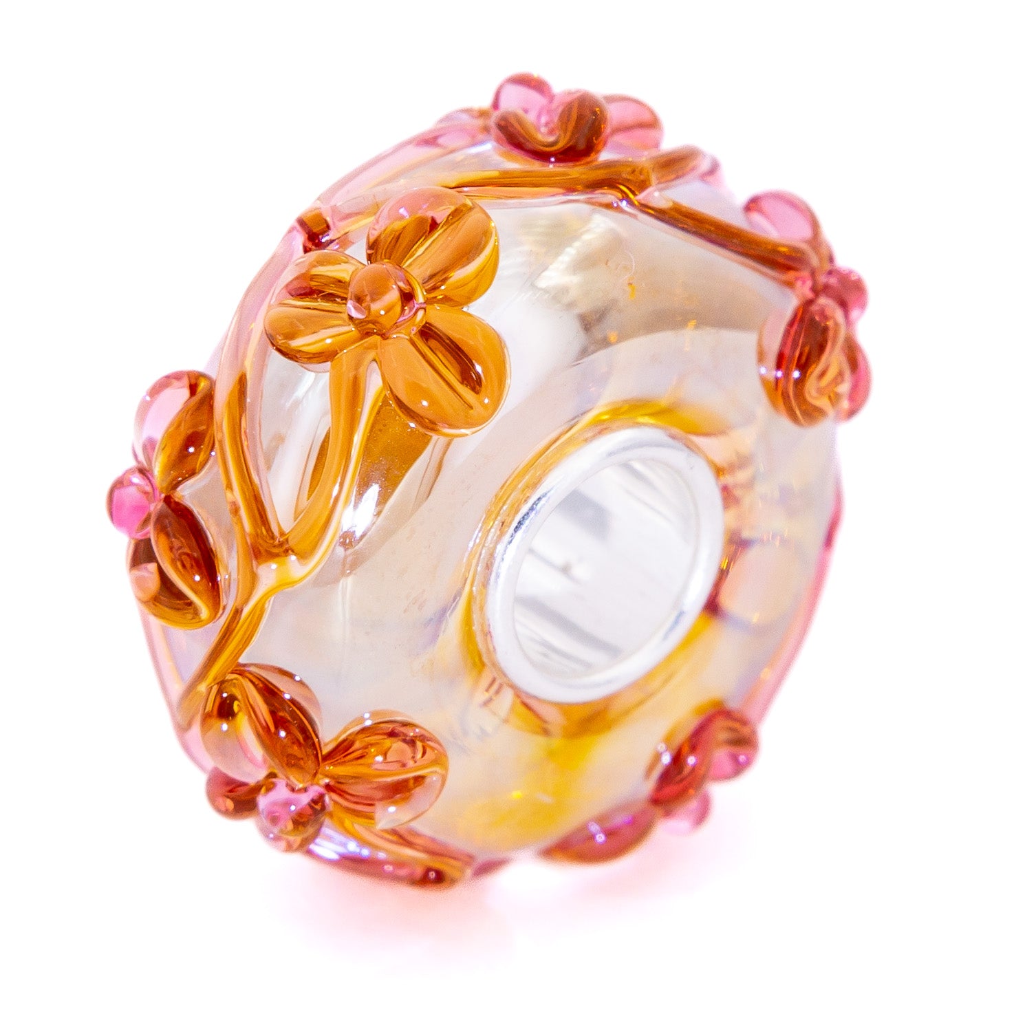 Gold Oil Light Mauve Flowertwig