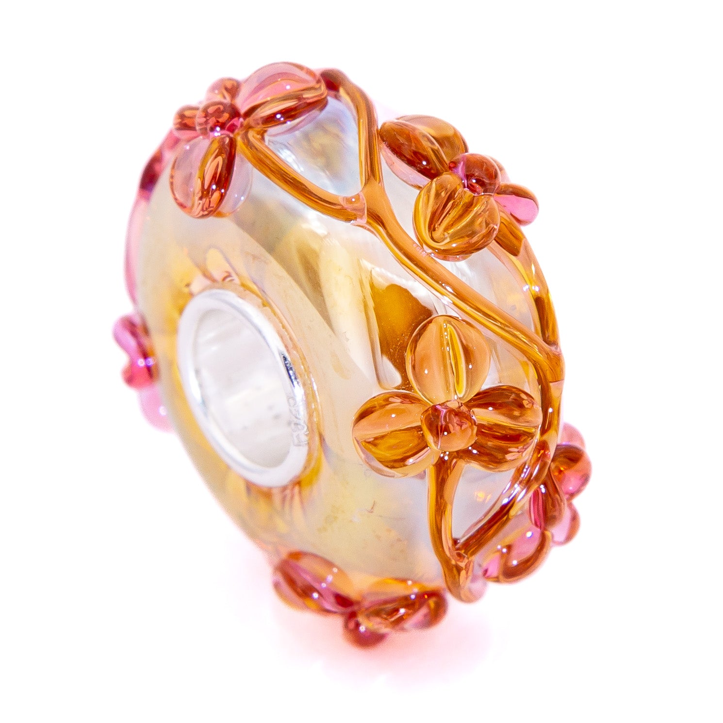 Gold Oil Light Mauve Flowertwig