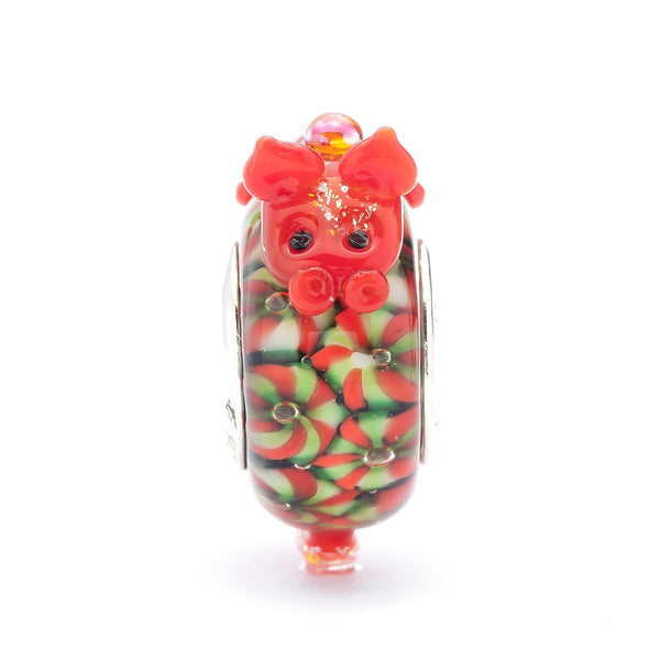 Candycane Flame Dragon