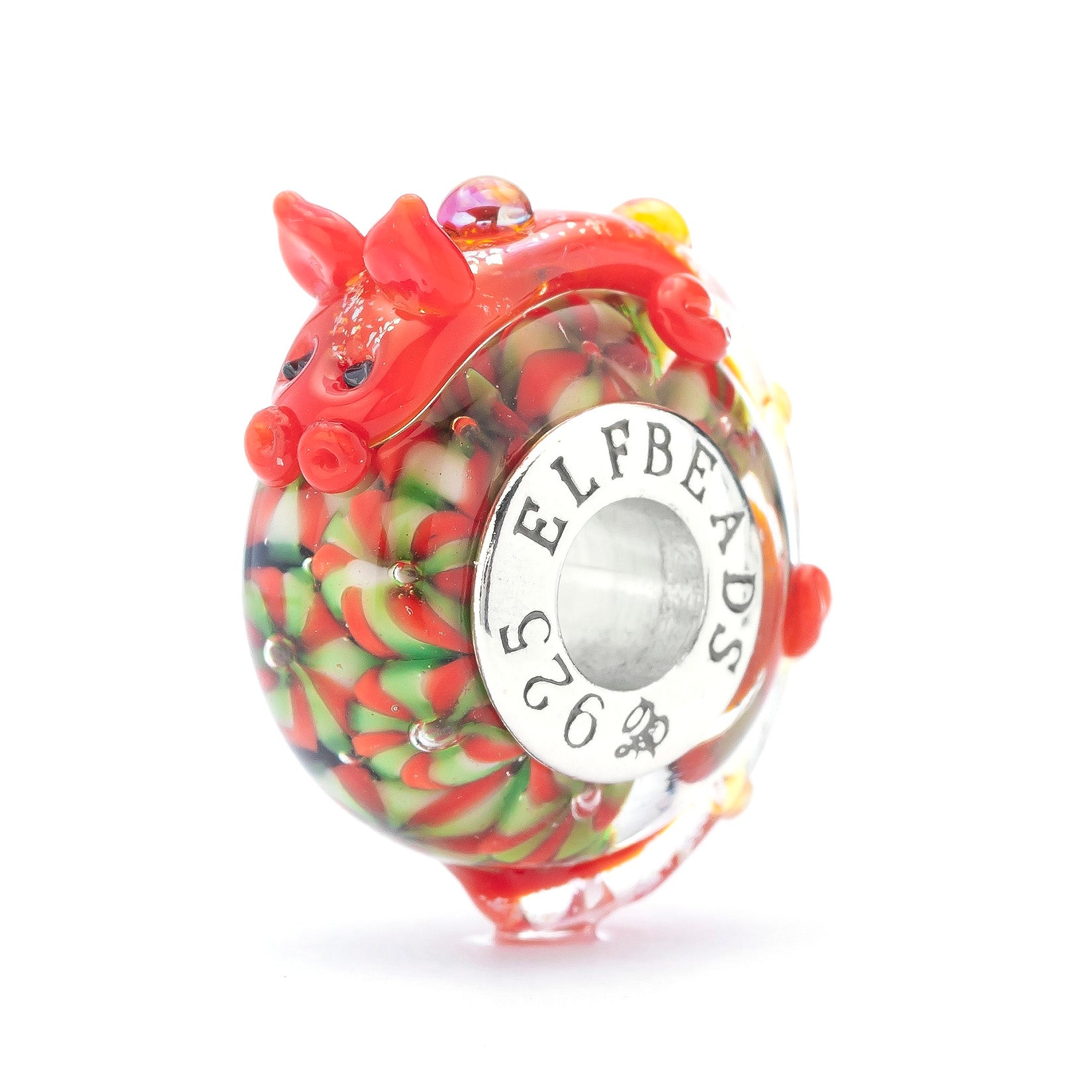 Candycane Flame Dragon