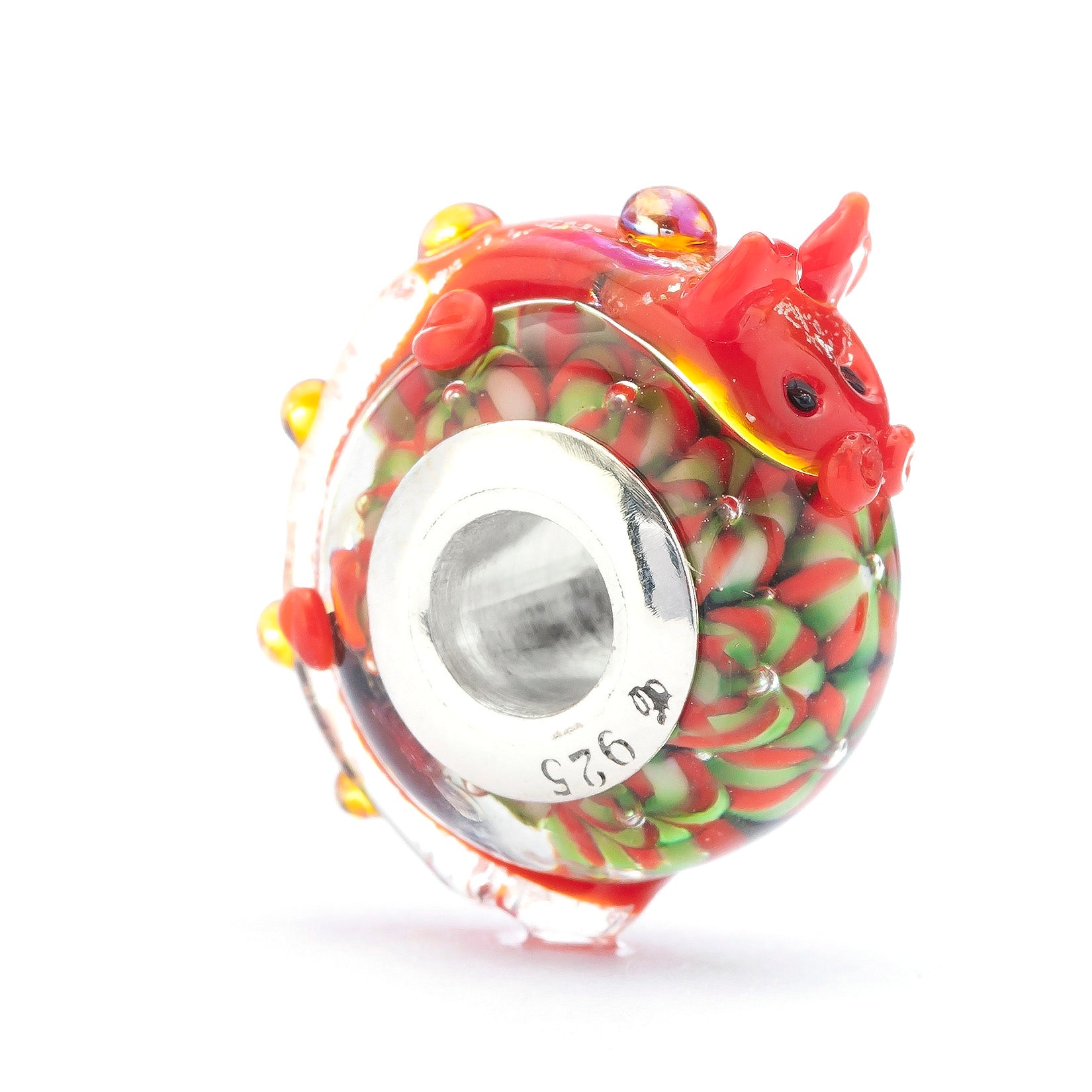 Candycane Flame Dragon