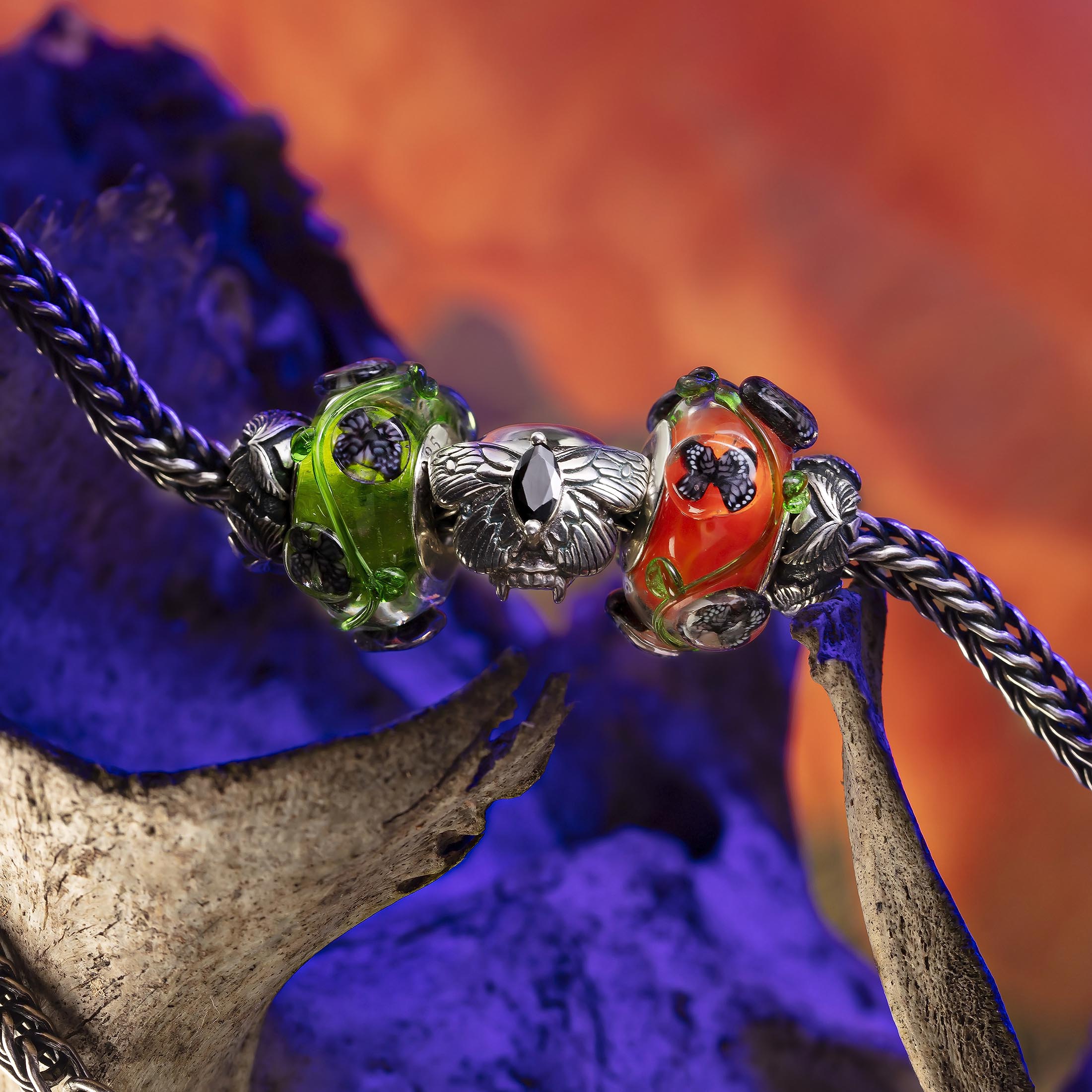 Skulls And Butterflies Design Set